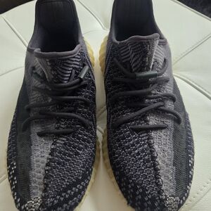 Yeezy Black and Gray Sneakers